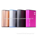 Power Banks, Charger for iPhone, iPad, Camera, Capacity of 4,400mAh, Customized Logos are Welcome